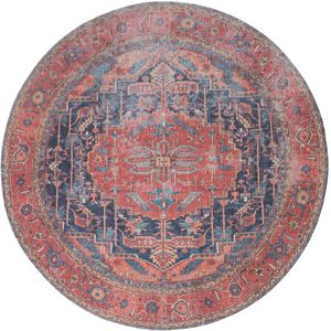 Veer Carpets Vloerkleed Heris Red 01 Rond ø160 cm