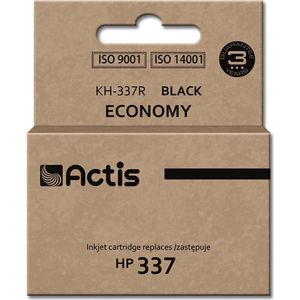 Actis KH-337R Inkt (vervanging HP 337 C9364A; Standaard; 15 ml; zwart)