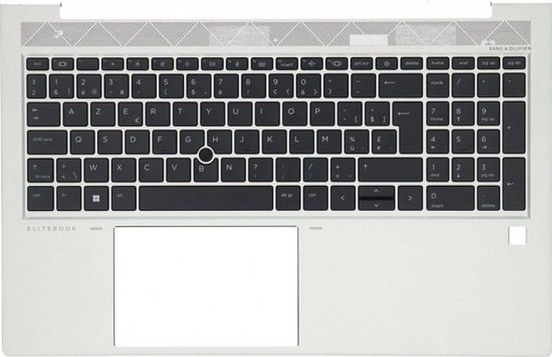 HP Laptop Toetsenbord Azerty BE + Top Cover, Backlit