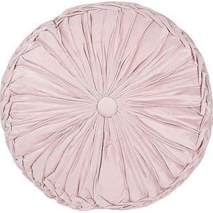 UDALA - Sierkussen - Roze - 40 x 40 cm - Polyester