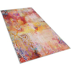 ISPARTA - Laagpolig vloerkleed - Multicolor - 80 x 150 cm - Polyester