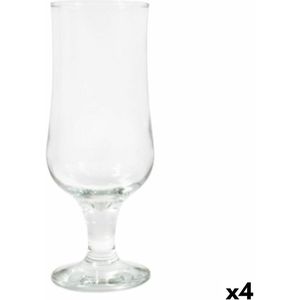 Set van bekers LAV Nevakar Bier 6 Onderdelen 385 ml (4 Stuks)