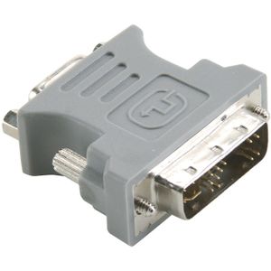 DVI-Adapter DVI-A 12+5-Pins Male - VGA Female 15-Pins Grijs Bandridge