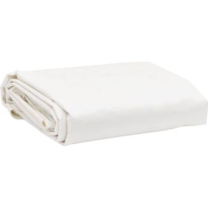vidaXL - Dekzeil - 600 - g/m² - 1,5x2,5 - m - wit