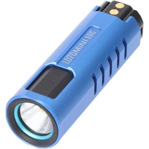 Imalent LD70 Mini EDC LED zaklamp blauw met 4000 lumen, lichtbereik max. 203 meter