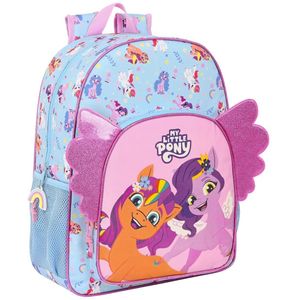 Schoolrugzak My Little Pony Wild & free Blauw Roze 33 x 42 x 14 cm