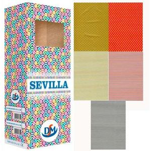 Cadeaupapier DM Sevilla Multicolour Rol 70 x 200 cm (50 Stuks)