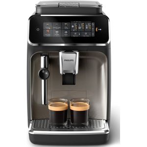 Philips 3300 Series EP3326/90 - Espressomachine - 4 Soorten Koffie + Heet Water - Zwart / Chroom - + AquaClean Filter