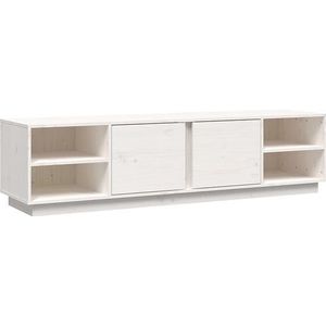 vidaXL-Tv-meubel-156x40x40-cm-massief-grenenhout-wit