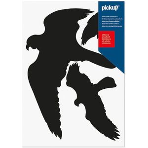 Pickup - Vogels zwart sticker
