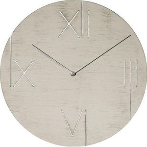 NeXtime Galileo - Klok - Rond - Metaal - Ø43 cm - Oud Wit