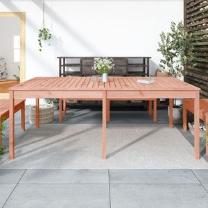 VidaXL Tuintafel 203,5x100x76 cm - Massief Douglashout