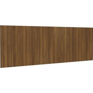 vidaXL - Hoofdbord - wandmodel - 240x1,5x80 - cm - bewerkt - hout - bruin - eikenkleur