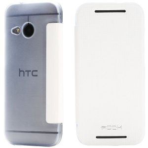 Rock Elegant Side Flip Case HTC One Mini 2 Wit