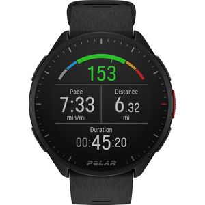 Polar Pacer - GPS Hardloophorloge - Night Black - Maten S-L