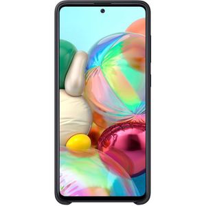 Samsung Galaxy A71 (2020) Silicone Cover Black