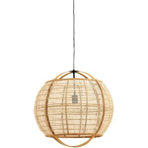 Light & Living Hanglamp Reeva - Beige - Ø50,5cm - Bohemian - Hanglampen Eetkamer, Slaapkamer, Woonkamer