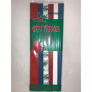 Set Crepe en inpakpapier kerst basis pakket 150 x 50 cm - Knutselen met papier - Knutselspullen - ro