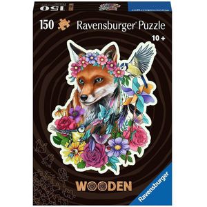 Vos Houten Puzzel (150 Stukjes)