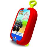 Trolley - MULTIPRINT - 64143 - 7 Hot Wheels-stempels, 5 potloden, 18 stiften