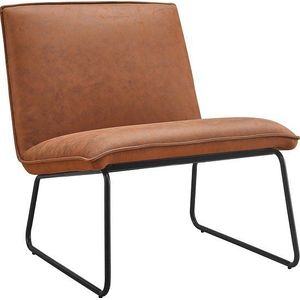 Fauteuil James - Microleder Cognac