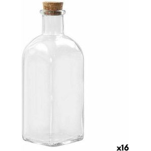 Glazen fles La Mediterránea 530 ml (16 Stuks)