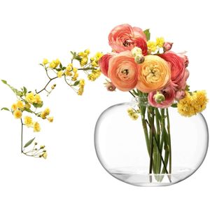 L.S.A. - Flower Vaas 20 cm - Transparant / Glas