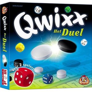 White Goblin Games Qwixx het Duel - Spannend spel voor 2 spelers, leeftijd 8+, speeltijd 15 minuten