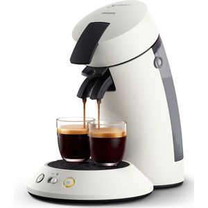 Philips Senseo Original Plus CSA210/10 - Koffiepadmachine voor max 2 Kopjes Koffie - Exclusief Koffiepads - Sprankelend Wit