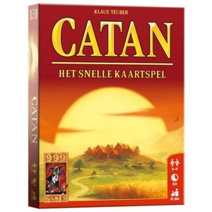 999 Games De Kolonisten van Catan: Het snelle Kaartspel - Vlot kaartspel voor 2-4 spelers, gebaseerd op het populaire bordspel Catan