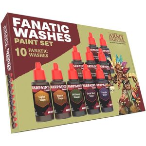 The Army Painter Warpaints Fanatic: Wash Set - Verf