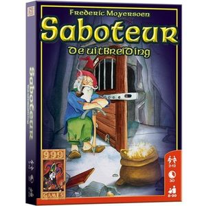 999 Games - Saboteur: De Uitbreiding - Kaartspel - voor grote groepen