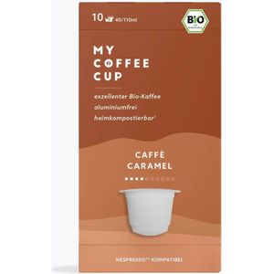 My Coffee Cup Caffe Caramel Bio 10 Kapseln Nespresso® kompatibel