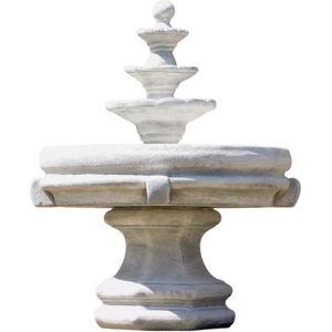 Klassieke tuinfontein - 120 x 90 cm - steen - zware fontein