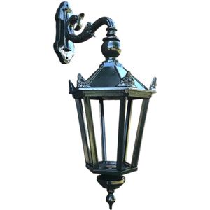 Buitenlamp Winkel - groen - keramische fitting en glas