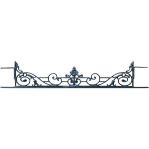 Eenmalig: robuust rooster - ornament - 113 - zwart