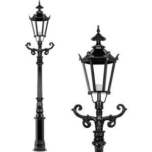 Buitenlamp lantaarnpaal 'Boskamp' - 223 cm - klassiek