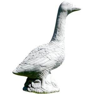 Gans - stenen dierenbeeld - 60 cm - klassieke decoratie