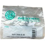 Neutrik NA1394-6-W D-type FireWire-connector - Per 1 Stuk(s)