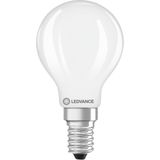 Ledvance - LED Filament Kogellamp E14 - Mat Glas - 3.4W - 470lm - 2700K - Ø45mm