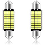 LED Auto Festoon 3W 12V - Kenteken/Interieur Lamp - C5W 39mm - Zilver - Per 2 stuks