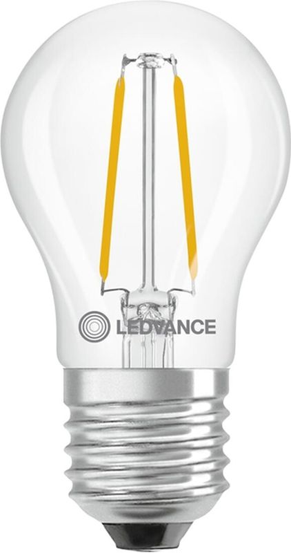 Ledvance - LED Classic P45 - Filament Lamp - 2700K - E27 - 1.8W - Ø45mm