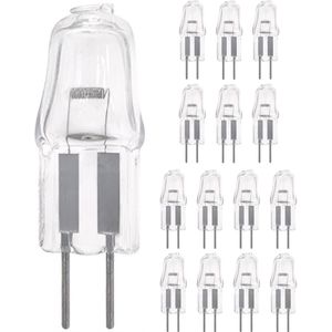 Modee G4 Halogeenlamp 12V - 20W 300lm - Halogeen Lampjes Insteek - Warm Wit Licht - Dimbaar - 15 Halogeenlampen