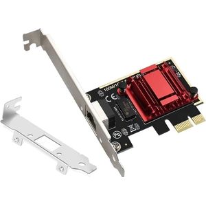 PCIe Gigabit Netwerkkaart - Zwart - 2500N - 2.5Gbps