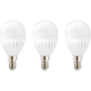 Kobi Premium LED Lamp E14 - 9W - 900lm - 4000K Neutraal Wit - 230V - Ø45mm - Voor Tafellamp, Nachtkastlamp of Compact Armatuur - 3 stuks