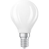 Ledvance - LED Filament Kogellamp E14 - Dimbaar - Mat Glas - 1.8W 250lm 2700K - Ø45mm