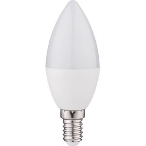 Kobi LED Lamp E14 6W - 470lm - 6000K - 230V - Voor Werkplek, Spiegelverlichting of Opslag - Kaarsvorm