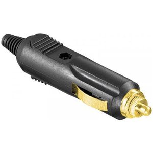 Soldeerbare Sigarettenaansteker Stekker - 12V/15A - Premium - PSIG15A - Zwart