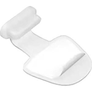 Stofdichte Plug Voor USB C Poort - Wit