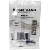 Hirschmann KOS 5 75Ohm 1stuk(s) Coaxconnector